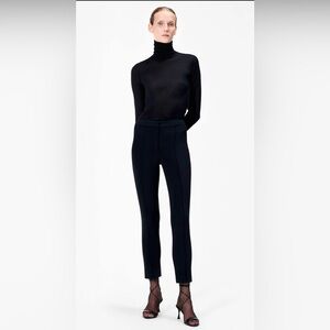 Adam Lippes Cigarette Pant lined with 100% Silk